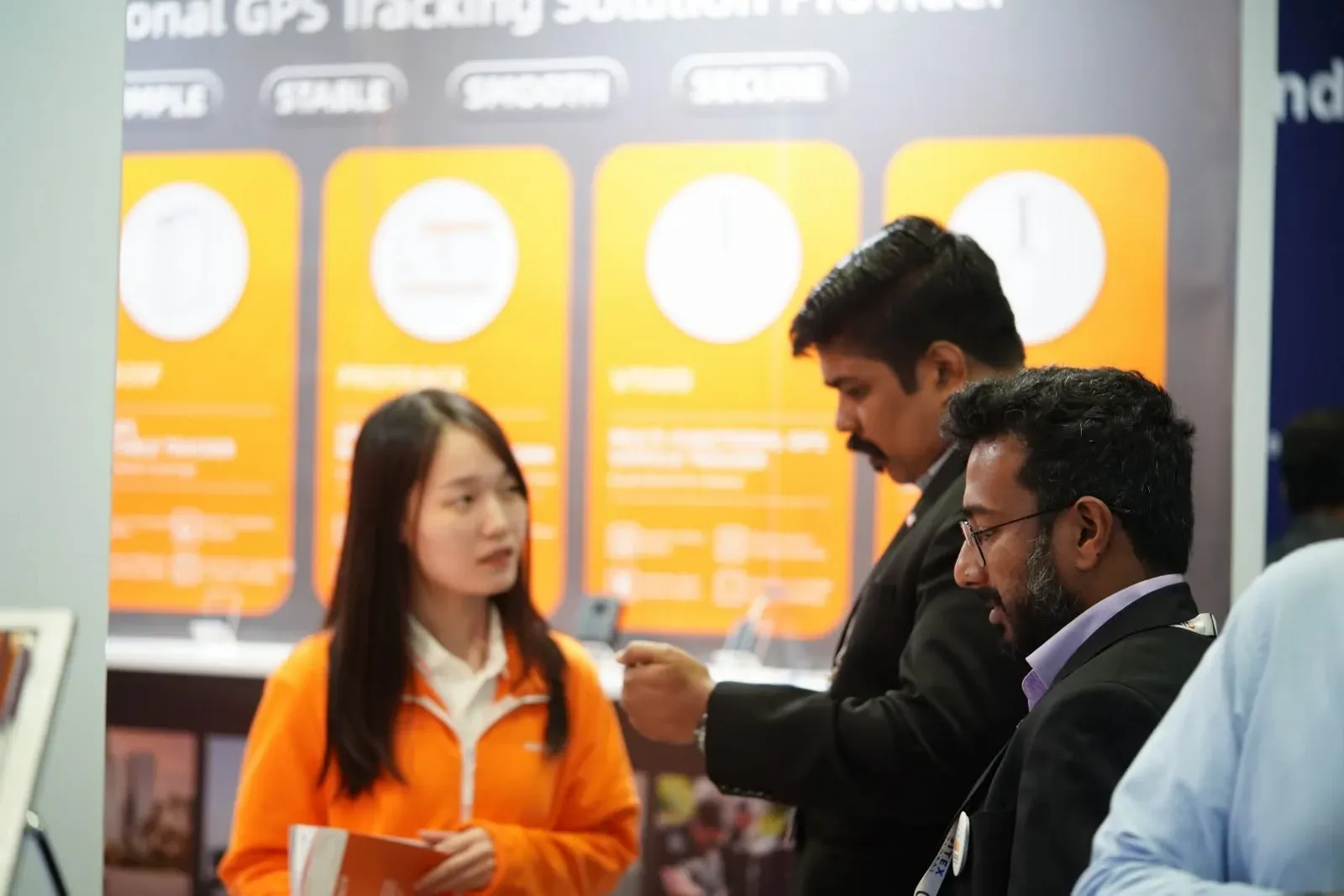 An ERPNext conversation at the stand