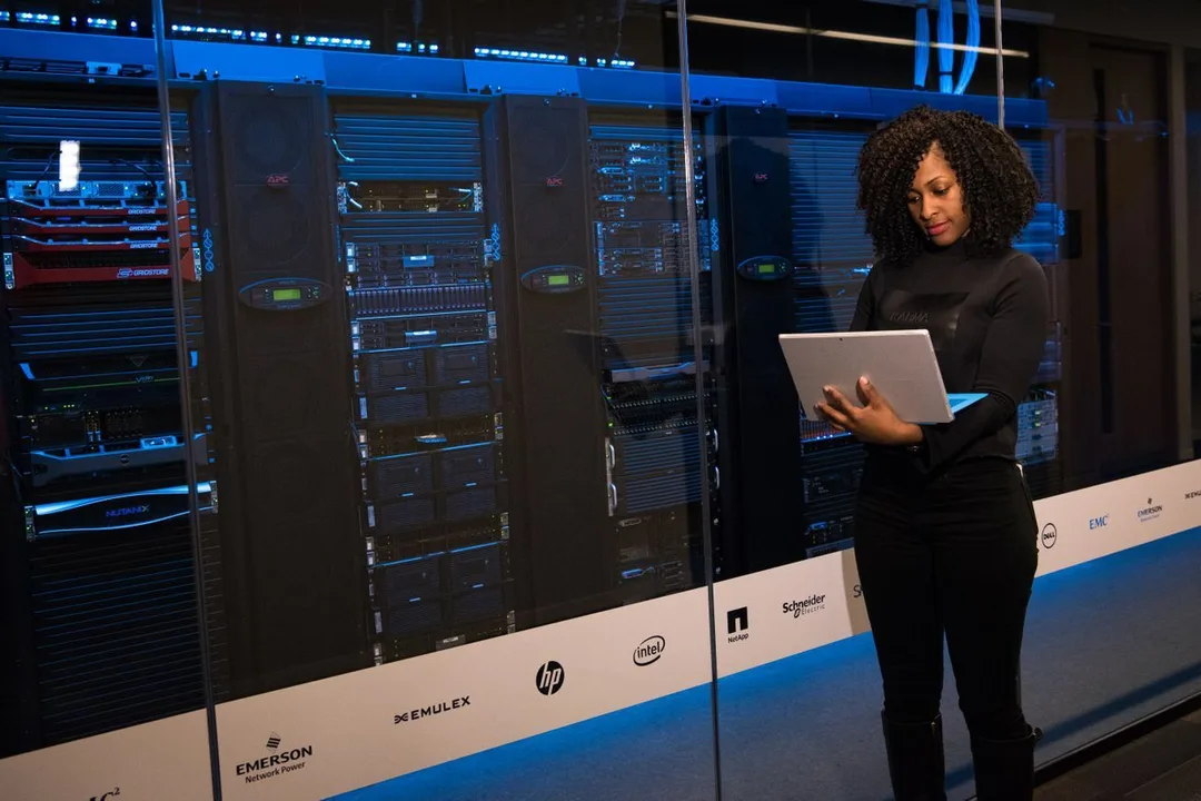 AI Process Automation — Kill the Repetitive Work AI Is Built For — modern data center server room technology, by Acube Innovations, an ERPNext & software development company in India