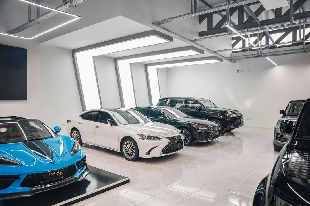 ERPNext for Automotive — Dealerships, Parts & Service on One System — automotive car dealership showroom, by Acube Innovations, an ERPNext & software development company in India