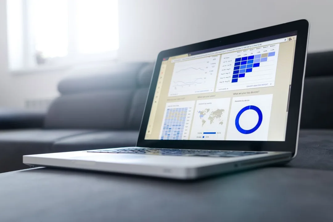 Business Intelligence & Analytics Software — Turn Your ERP Data Into Decisions — data analytics business intelligence dashboard, by Acube Innovations, an ERPNext & software development company in India