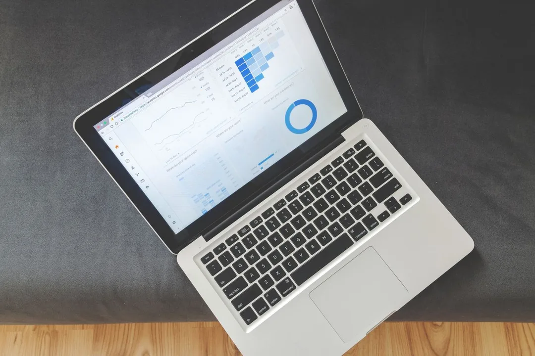 Comet ERP — Accounting & Inventory ERP for Growing SMBs — accounting inventory software dashboard laptop, by Acube Innovations, an ERPNext & software development company in India