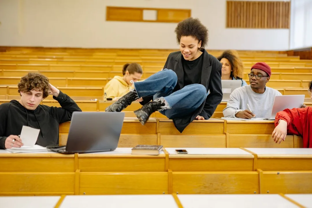 ERP for Education — Run Your Whole Campus on One System — university students classroom campus, by Acube Innovations, an ERPNext & software development company in India