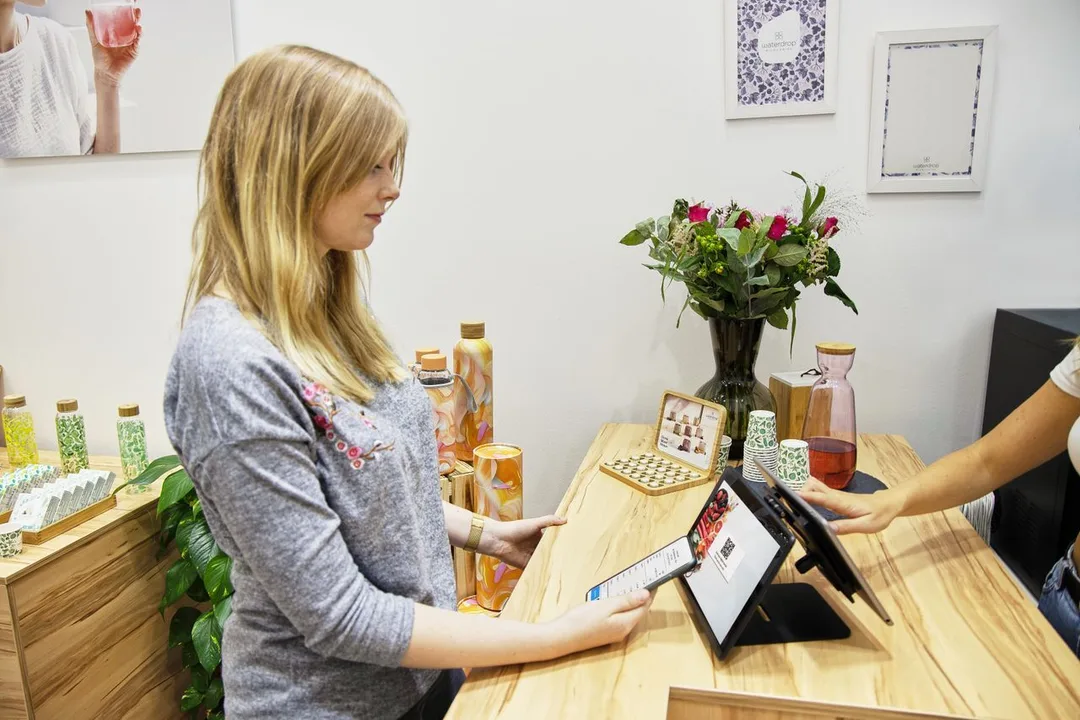 Everything it does — the complete list — smartphone retail counter staff tablet software, by Acube Innovations, an ERPNext & software development company in India