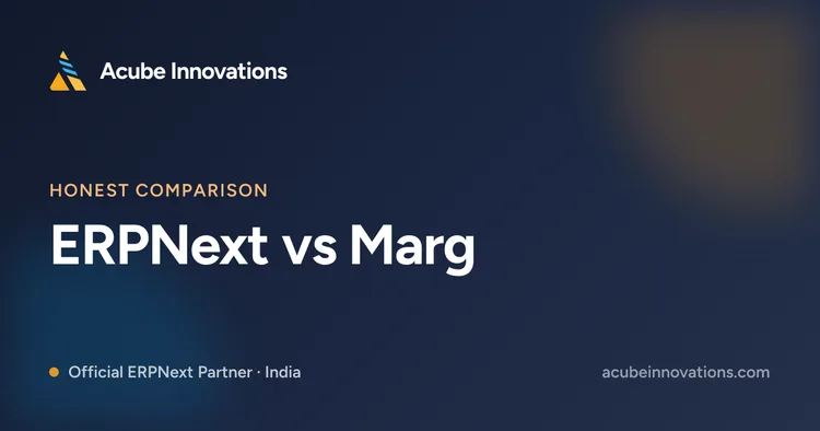 ERPNext vs Marg