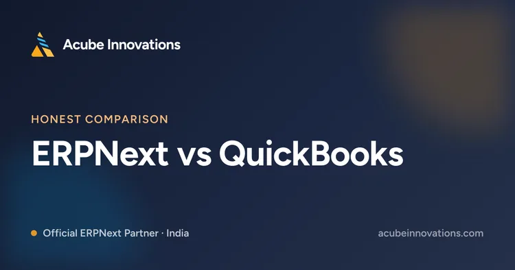 ERPNext vs QuickBooks
